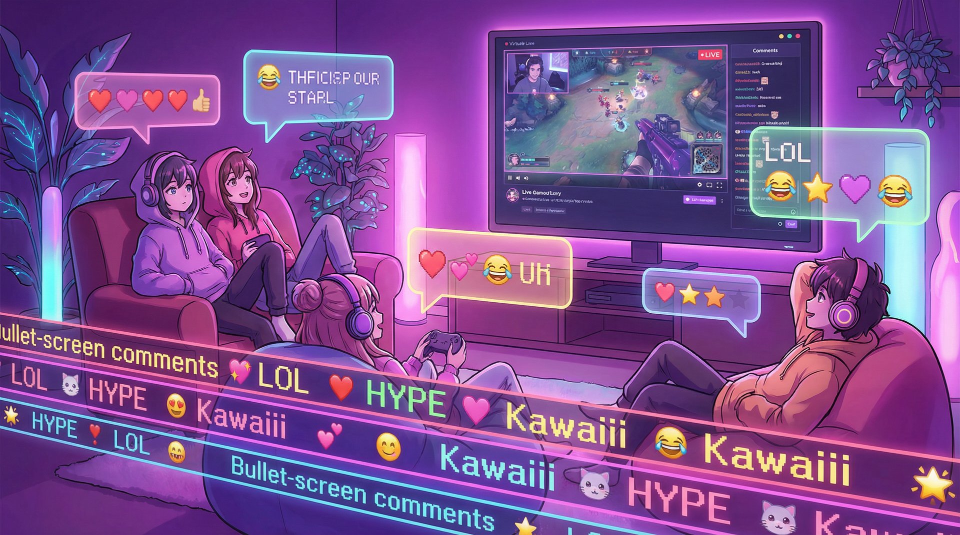 蜜芽动漫社区直播互动